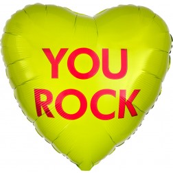 Standard You Rock Candy Heart