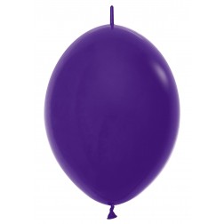 06" Fashion Violet Link-O-Loons (50pcs)  (AIR ONLY) Sempertex Balloons