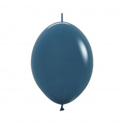 06" Fashion Deep Teal Link-O-Loons (50pcs)  (AIR ONLY) Sempertex Balloons