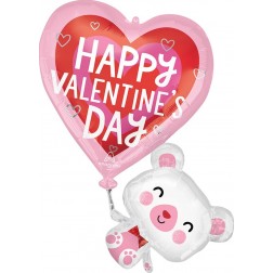 SuperShape Floating Valentine's Bear