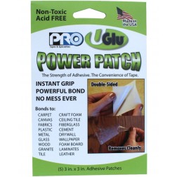 Uglu Adhesive Power Patch 3 x 3in (5pcs)